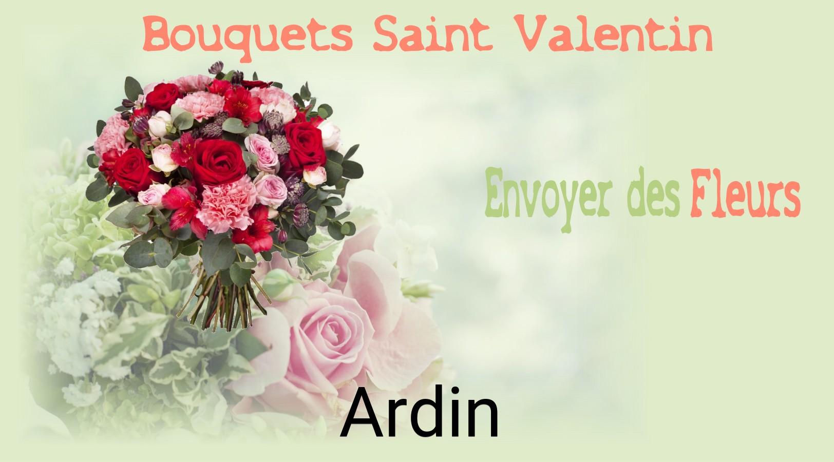 Roses de Saint-Valentin livrées à Ardin